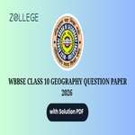 WBBSE Class 10 Geography Question Paper 2026 with Solution Pdf